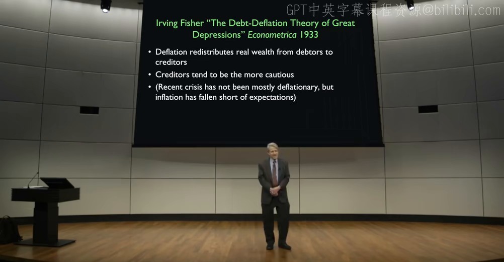 Irving Fisher 的债务通缩理论